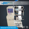 High Speed Blank Label Slitter Machine with Turret Rewinder